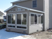 enclosed sunroom extension deck