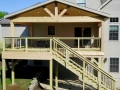 Covered Porch on Treated Deck