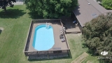 multi level Trex Pool deck 