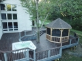 Trex deck with gazebo