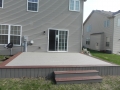 Flat deck with skirting
