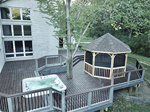 custom decks bloomington illinois